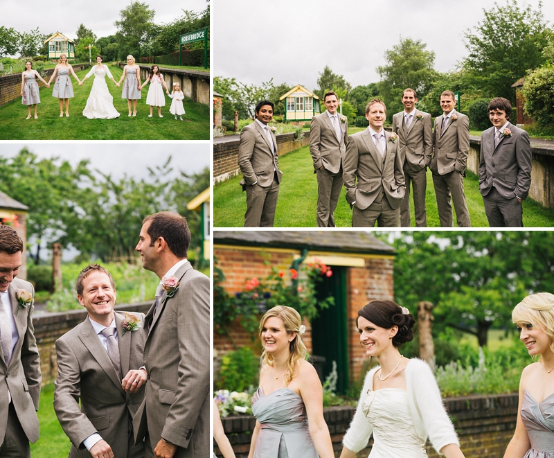 creative wedding group photos